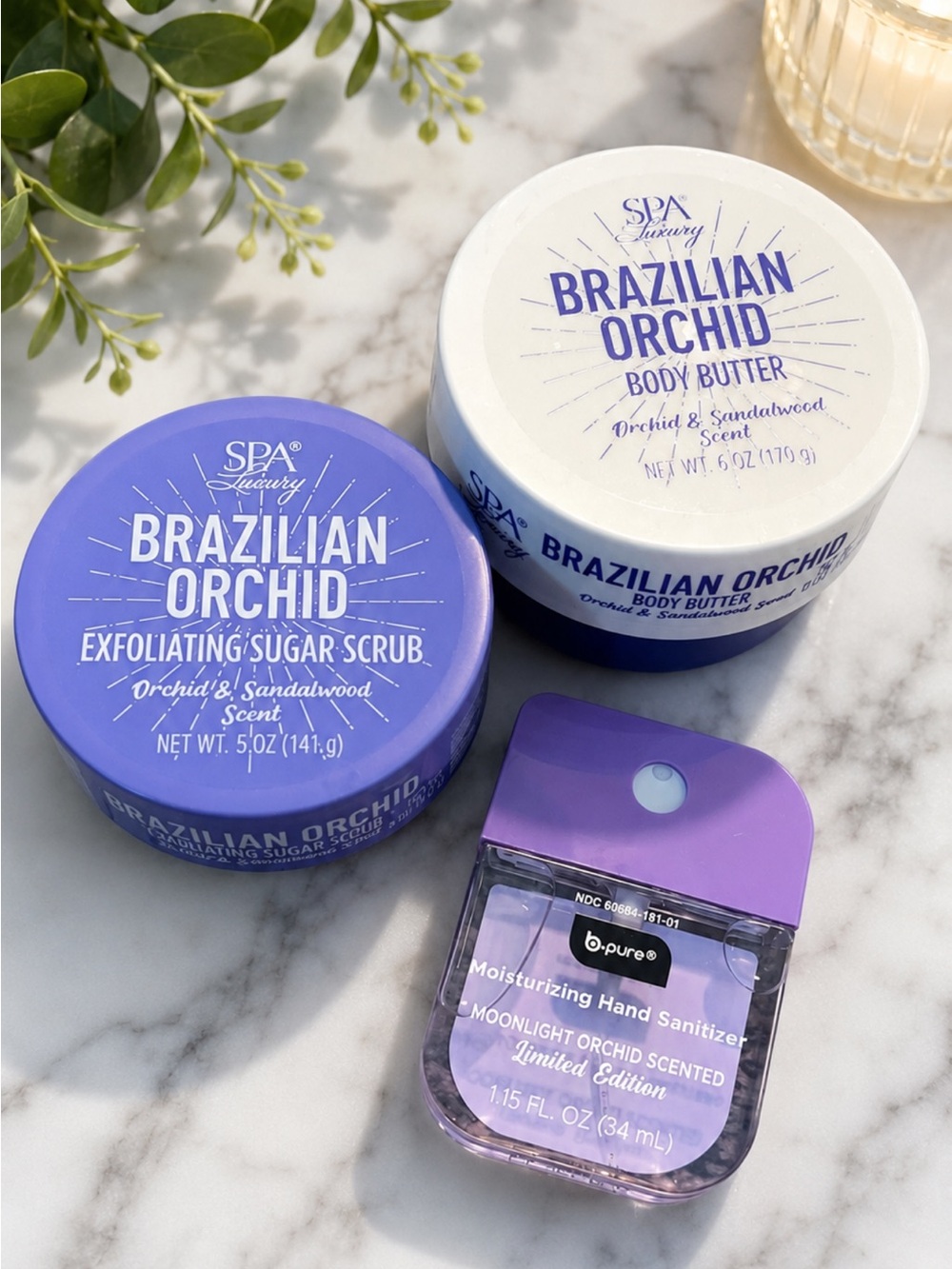 Brazilian Orchid Bath & Body Set